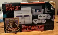 Carátula de Super Nintendo Super Set System [Star Fox Set]