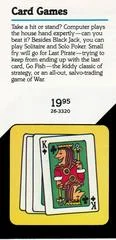 Carátula de Card Games [3 Cassettes]