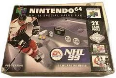 Carátula de Nintendo 64 System NHL 99 Special Value Pak