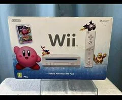 Carátula de Nintendo Wii Console - Kirby's Adventure Wii Pack Version