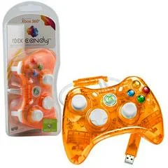 Carátula de Rock Candy Wired Xbox 360 Controller [Orange]