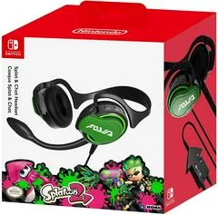 Carátula de Splat & Chat Headset Hori Splatoon 2