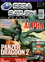 Carátula de Official Sega Saturn Magazine Issue 4