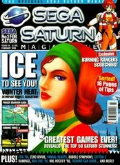 Carátula de Sega Saturn Magazine Issue 28