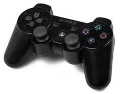 Carátula de PlayStation 3 Black SixAxis Wireless Controller [Translucent Model]