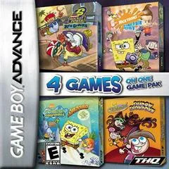 Carátula de Nickelodeon 4 Games on One Game Pack