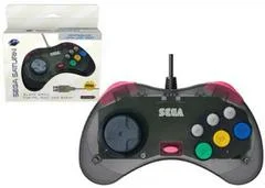 Carátula de Retro-Bit USB Saturn Controller [Slate Grey]