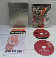 Carátula de Metal Gear Solid 2 [Steelbook Edition]