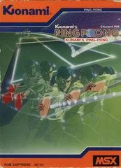 Carátula de Konami's Ping Pong