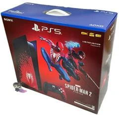 Carátula de Playstation 5 [Marvel Spiderman 2 Limited Edition Console]