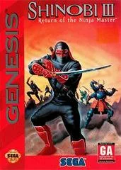 Carátula de Shinobi III Return of the Ninja Master
