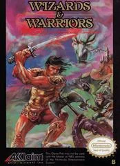 Carátula de Wizards and Warriors
