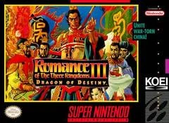 Carátula de Romance of the Three Kingdoms III Dragon of Destiny