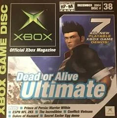 Carátula de Official Xbox Magazine Demo Disc 38