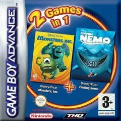 Carátula de Monsters, Inc. + Finding Nemo