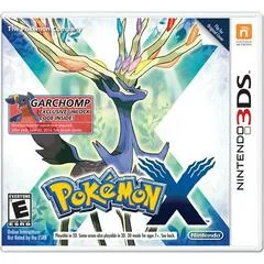 Carátula de Pokemon X [Garchomp]