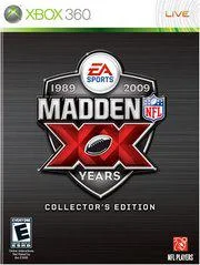 Carátula de Madden 2009 20th Anniversary Edition