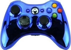 Carátula de Xbox 360 Wireless Controller [Blue Chrome]