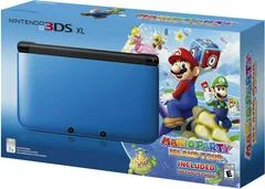 Carátula de Nintendo 3DS XL Blue + Black [Mario Party Island Tour Bundle]