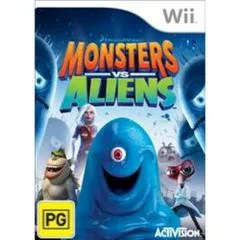 Carátula de Monsters vs Aliens