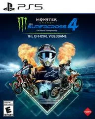 Carátula de Monster Energy Supercross 4
