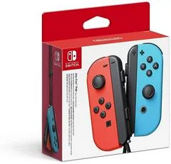 Carátula de Joy-Con Neon Red & Neon Blue
