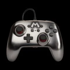 Carátula de Mario Silver Wired Controller