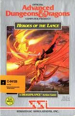 Carátula de Advanced Dungeons & Dragons Heroes of the Lance