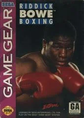 Carátula de Riddick Bowe Boxing
