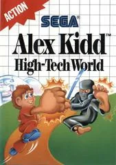 Carátula de Alex Kidd in High-Tech World