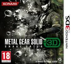Carátula de Metal Gear Solid 3D: Snake Eater