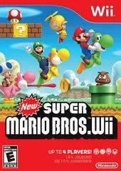Carátula de New Super Mario Bros. Wii