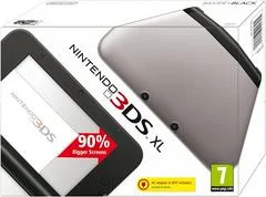 Carátula de Nintendo 3DS XL Silver + Black