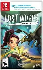 Carátula de Lost Words: Beyond the Page [Code In Box]