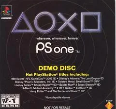 Carátula de PSone Demo Disc