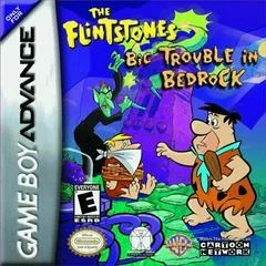 Carátula de Flintstones Big Trouble in Bedrock