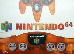 Carátula de Nintendo 64 Fire Orange