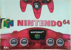 Carátula de Nintendo 64 Watermelon Red