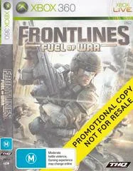 Carátula de Frontlines Fuel of War [Not for Resale]