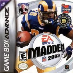Carátula de Madden 2003