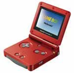 Carátula de Red Gameboy Advance SP