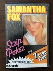 Carátula de Samantha Fox Strip Poker