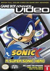 Carátula de GBA Video Sonic X Volume 1