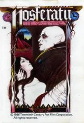 Carátula de Nosferatu the Vampyre