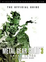 Carátula de Metal Gear Solid 3 Snake Eater: The Official Guide