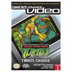 Carátula de GBA Video Teenage Mutant Ninja Turtles Volume 1