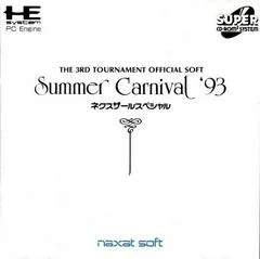 Carátula de Summer Carnival '93: Nexzr Special