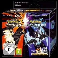 Carátula de Pokemon Ultra Sun & Pokemon Ultra Moon Dual Edition