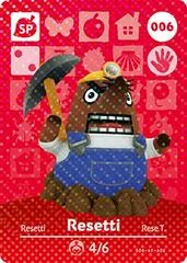 Carátula de Resetti #006 [Animal Crossing Series 1]