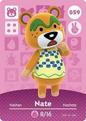 Carátula de Nate #059 [Animal Crossing Series 1]